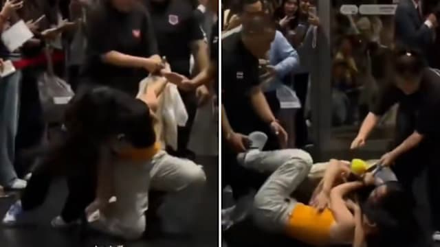 中国女粉丝与泰国保安爆冲突 中国使馆促彻查 泰副相：查明事件