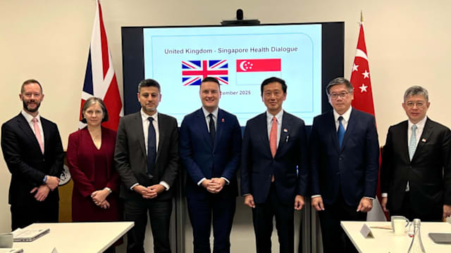 英国新加坡卫生对话会伦敦举行 双方探讨医疗共同挑战
