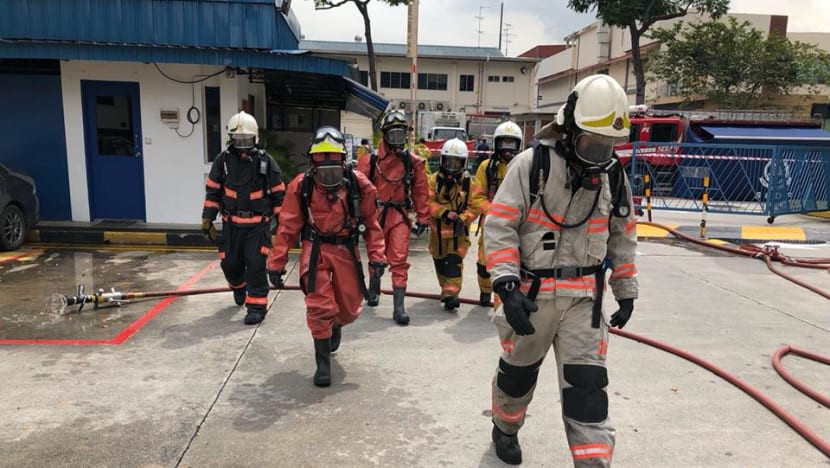 Ammonia leak at Jurong factory sends 3 workers to hospital