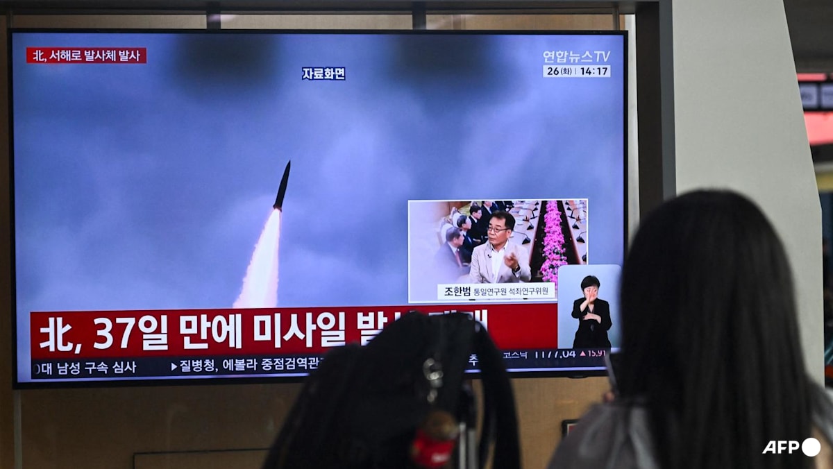 North Korea fires ballistic missile into Yellow Sea: Seoul