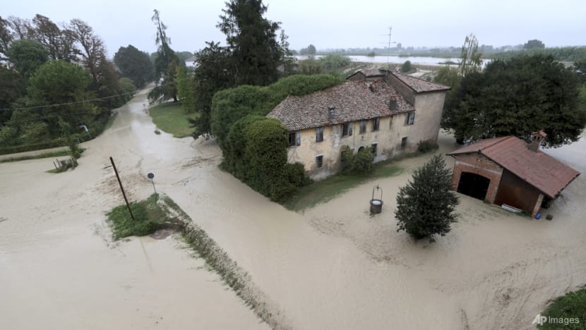Italy's Emilia-Romagna region hit by new devastating floods Italy's Emilia-Romagna region hit by new devastating floods
