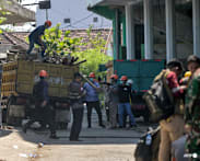 School collapse: Death toll rises to 14 as rescuers search for trapped Indonesian students