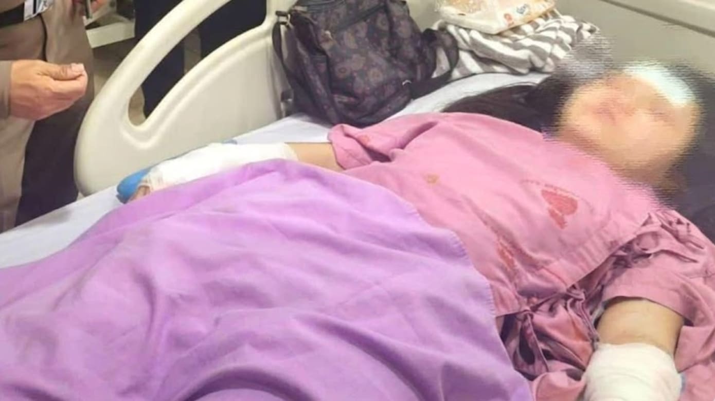 泰男持刀闯邻居家行凶 母女遭严重砍伤送院