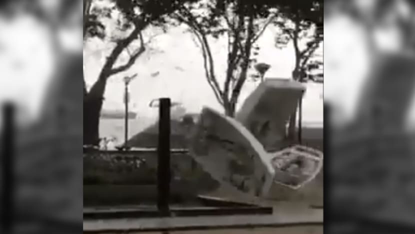 Boats sent flying at National Sailing Centre after 2nd consecutive afternoon downpour