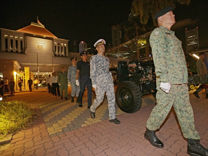 Rehearsals for Mr Lee Kuan Yew's State Funeral Rehearsals for Mr Lee Kuan Yew's State Funeral