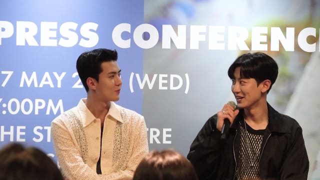 EXO-SC灿烈、世勋来新开唱　谈美食直呼：Shiok!