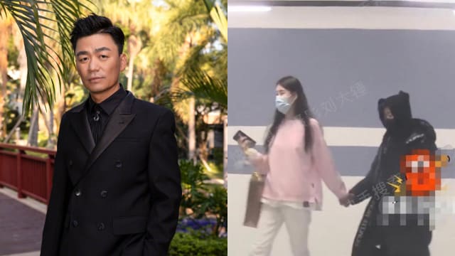 王宝强与女友牵手现身　被调侃像妈妈带小孩