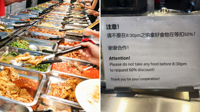 半价菜饭抢翻天！ 马国店家禁顾客先夹菜等折扣