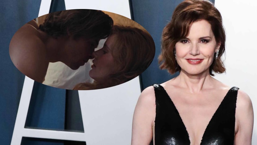 Geena Davis Claims Brad Pitt Got Make-Up Artist To Cover Up "Tiny Little Pimple" On His Bum When Shooting Sex Scene In Thelma & Louise
