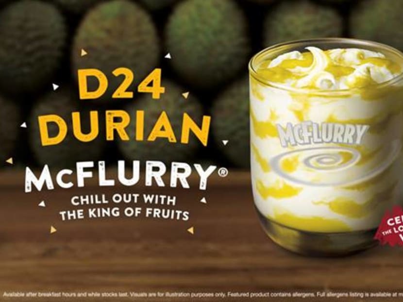 McDonald’s D24 Durian McFlurry Taste Test: Nice Or Not? McDonald’s D24 Durian McFlurry Taste Test: Nice Or Not?