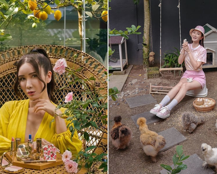 Jamie Chua Is Now Into Gardening & Farming — She Grows Veggies & Rears Chickens At Home & Wants To Add A Pig To Her Farm-ily