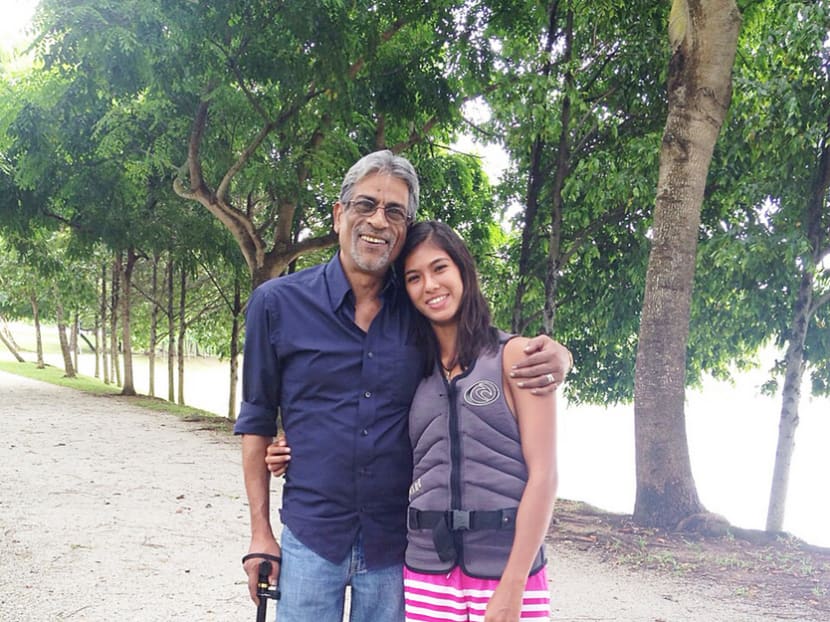National wakeboarder Sasha Christian (right) will be running in next year's Run for Hope in celebration of her father's memory. Her father died from cancer last year. Photo: Sasha Christian
