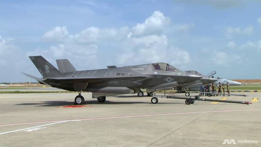 Penampilan sulung F-35B di Asia Tenggara sempena Pertunjukan Udara S’pura