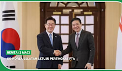 BERITA (2 Mac) | SG-Korea Selatan setuju pertingkat FTA