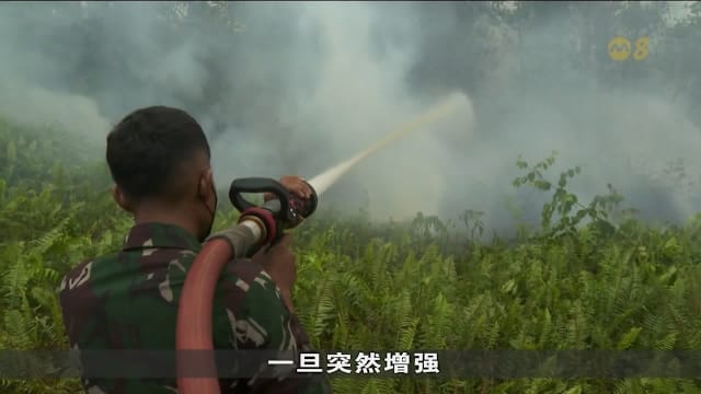 印尼林火持续蔓延 跨境烟霾影响马菲多地