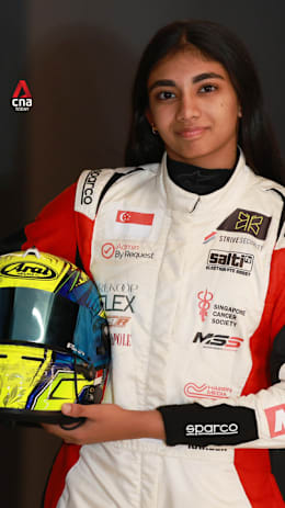 This 15-year-old is Singapore's first female Formula 4 driver