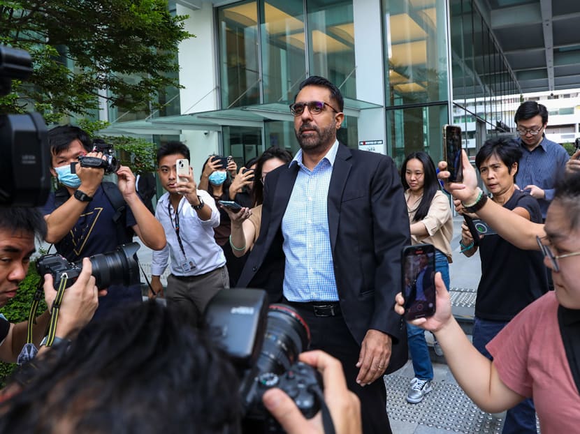 Workers' Party chief Pritam Singh at the State Courts on March 19, 2024. Workers' Party chief Pritam Singh at the State Courts on March 19, 2024.