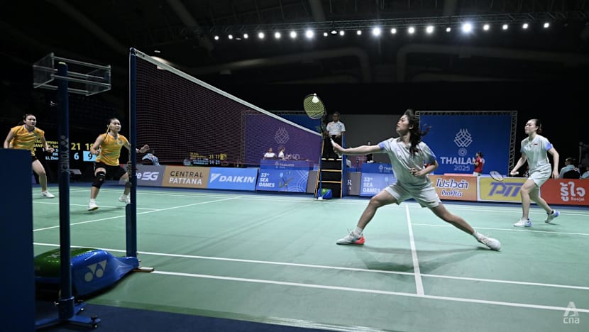Double SEA Games bronzes for Singapore’s badminton teams after losses to Thailand and Indonesia