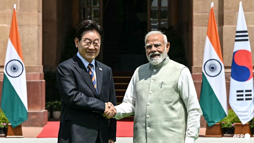 South Korea's Lee in India for talks on shipping, AI