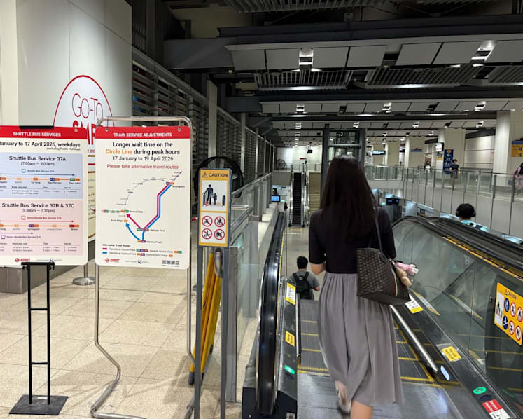 Commuters urged to plan alternative routes ahead of scheduled 3-month Circle Line disruption
