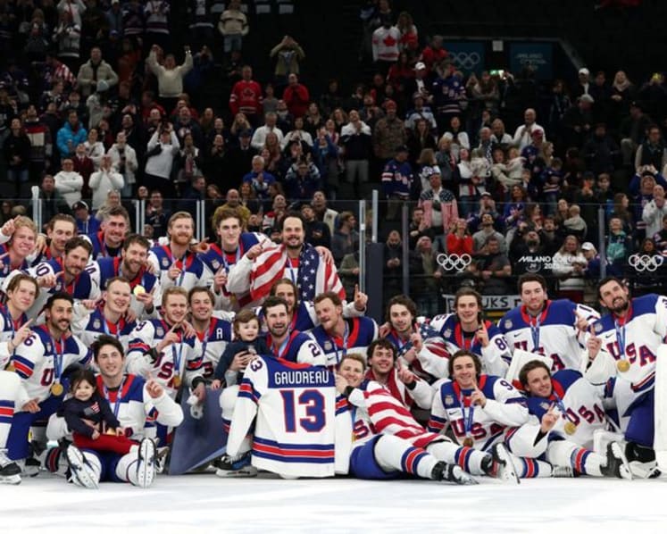 Ice hockey-US beat Canada in overtime thriller to end 'golden drought'