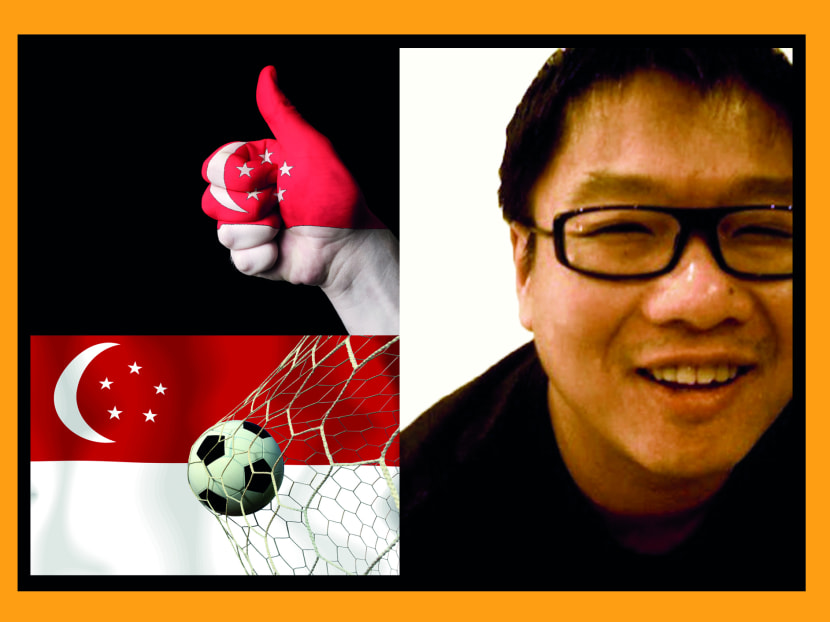 Poet-artist Desmond Kon wins the Poetry World Cup for S'pore. Photo: Desmond Kon.