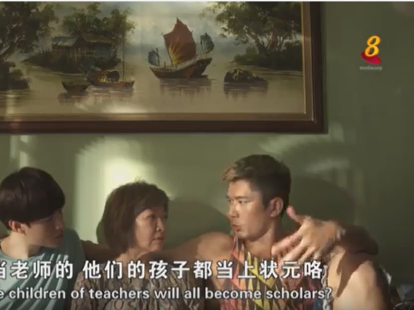 Screengrab of 吃饱没? (translated as Jiak Ba Buay or Eat Already?) season 6 from Youtube.