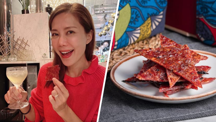 Constance Song Selling Premium Iberico Pork Bak Kwa, Says She Put On 2kg Snacking On It Constance Song Selling Premium Iberico Pork Bak Kwa, Says She Put On 2kg Snacking On It