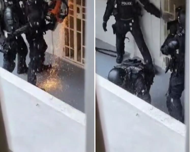 Police break into Lengkok Bahru flat after resident deemed to 'pose danger to himself', man dealt with under Mental Health Act