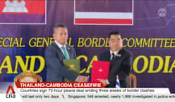 Thailand, Cambodia sign 72-hour peace deal ending 3 weeks of border clashes 