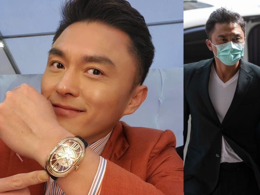 His girlfriend, actress Lisa Ch’ng, burst into tears when the sentence was handed down.