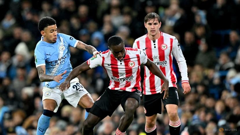 Man City reach League Cup semis, late Newcastle goal downs Fulham