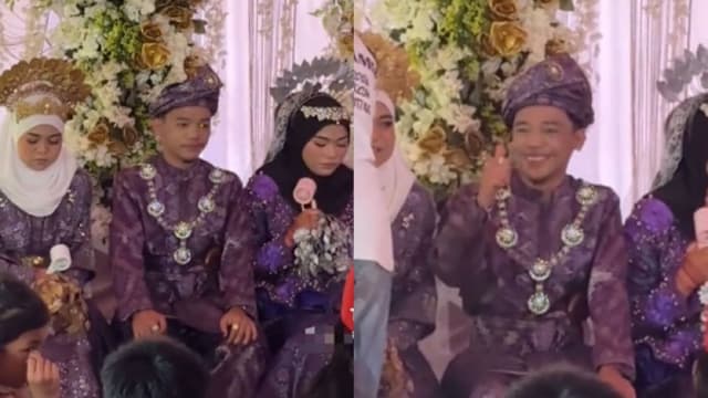 社媒视频流传沙巴男子同天迎娶两女子 引发热议