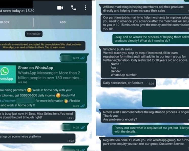 Police warn of new scam advertising fake jobs for e-commerce platforms