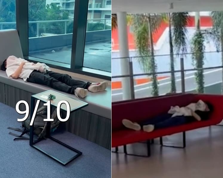 #trending: Student's TikTok video ranking best places to snooze at Ngee Ann Poly goes viral