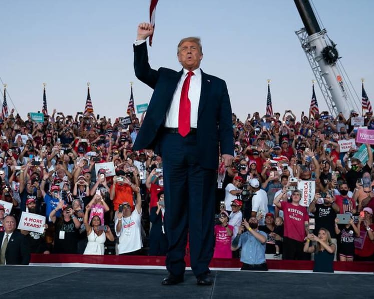 Trump holds first rally since contracting COVID-19