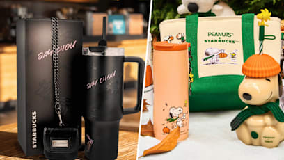 Starbucks S’pore Drops Jay Chou Colour-Changing Tumblers & Cute Snoopy Halloween Merch