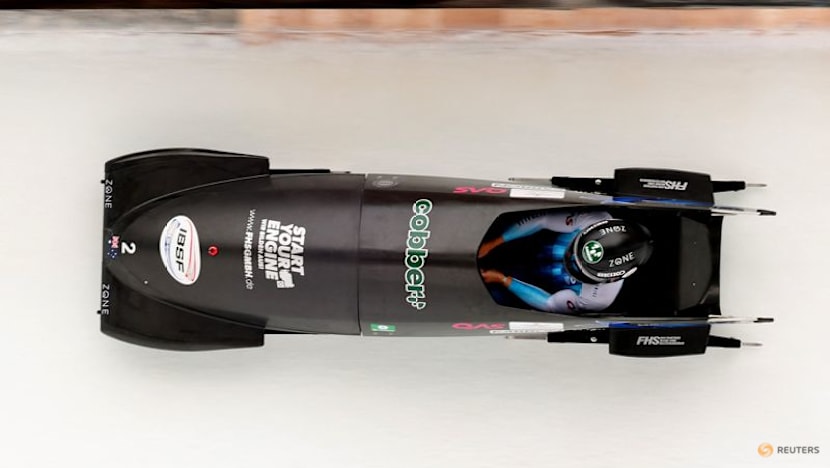 Australia's Bree Walker wins monobob World Cup gold in St. Moritz