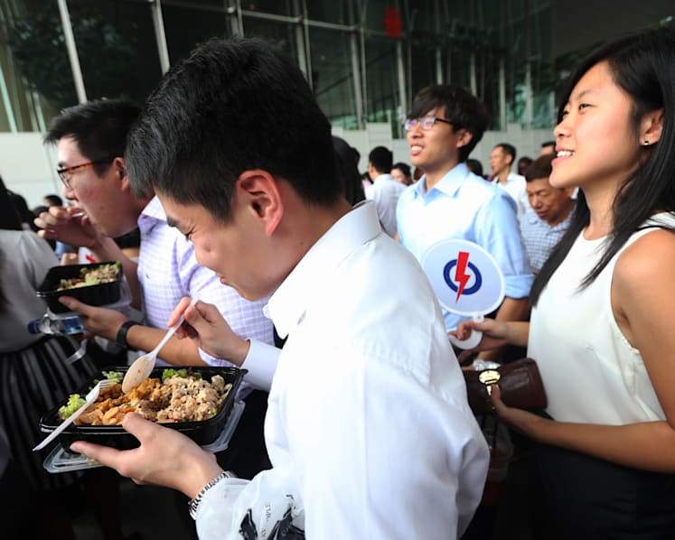 PAP holds GE2015 lunchtime rally