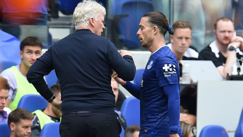 Moyes thrilled for Grealish, who shines in Everton's 2-0 win over Brighton