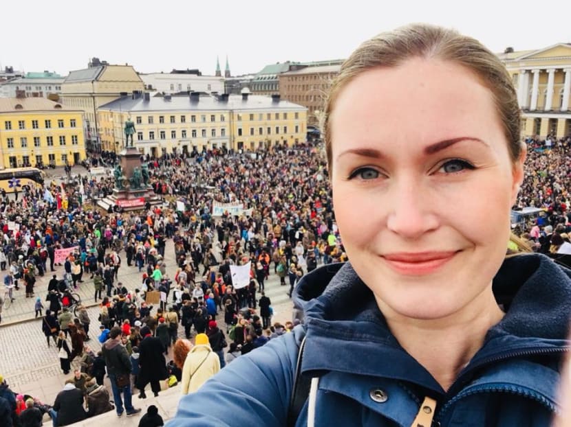 Ms Sanna Marin, 34, entered Finland's political scene at the age of 27.