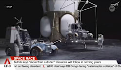 Space race: NASA unveils next steps in plans to build permanent moon base 
