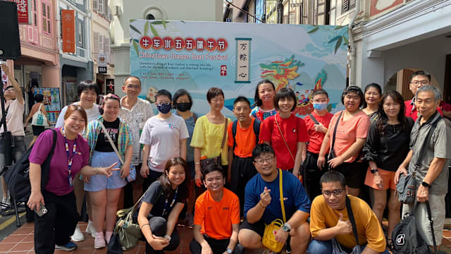 玩游戏赢餐券还能做善事 公众可在牛车水度端午