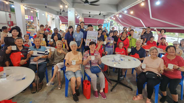 丰加北推出试行计划 年长者享七角钱优惠无糖无奶咖啡茶水