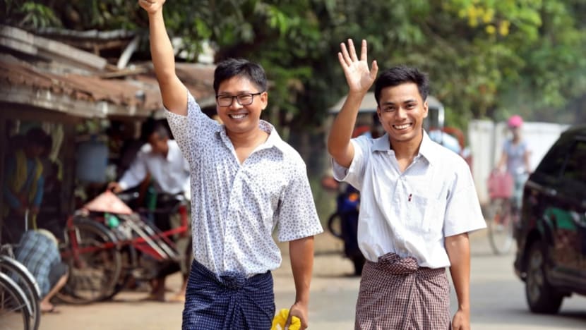 Commentary: Two freed journalists and the secret role Aung San Suu Kyi might have played