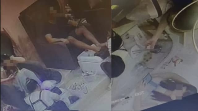 本地情侣新山享足浴后疑似未付款 店家公开录像画面追讨