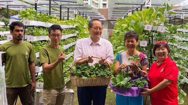 欲发展绿色社区 陈诗龙访问三巴旺西区