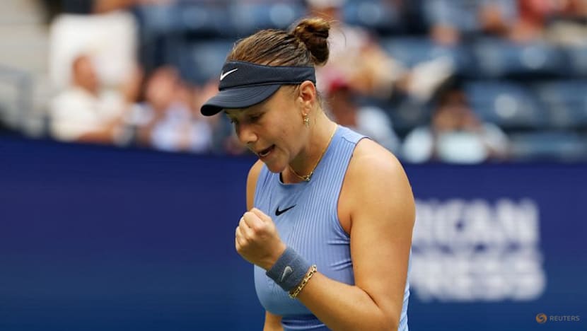 Anisimova moves past Wimbledon agony to upset Swiatek in US Open quarters