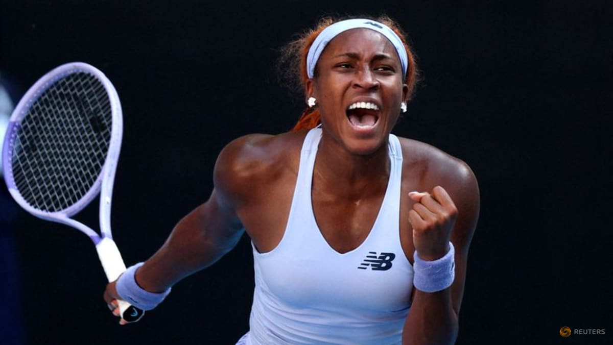 Gauff survives roller-coaster ride against Muchova to reach quarter-finals