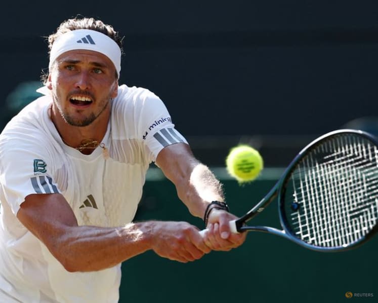 Flawless Zverev cracks Fritz code to reach Wimbledon semi-finals